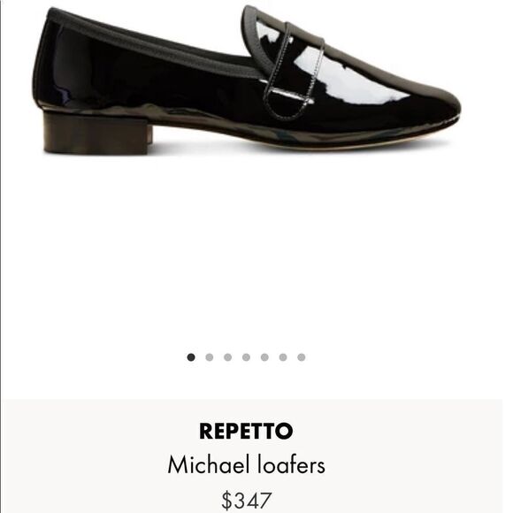 Repetto - Michael loafers, Women , Black Patent. Size 6 /36.5 - Picture 2 of 10